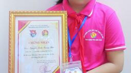 Nguyễn Trần Trang Thư - Tấm gương sáng trong học tập và hoạt động Đội